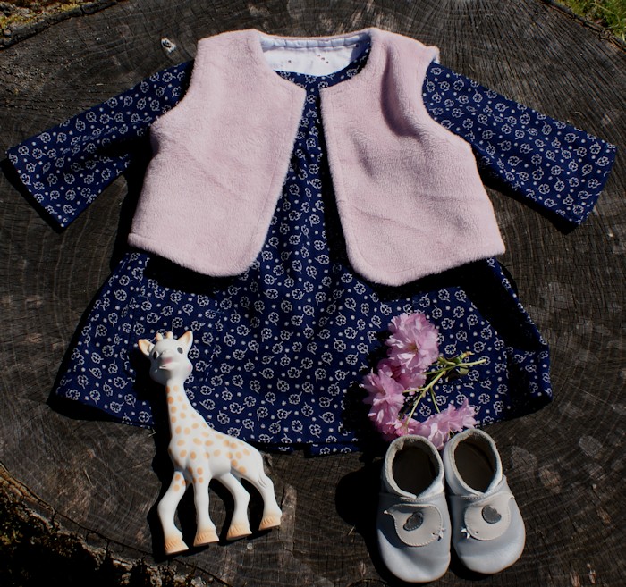 Ensemble Mademoiselle Burda Baby