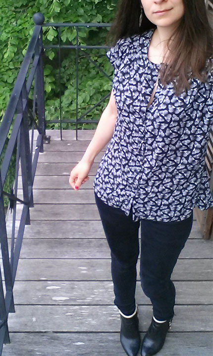 Me Made May 2016, blouse maya