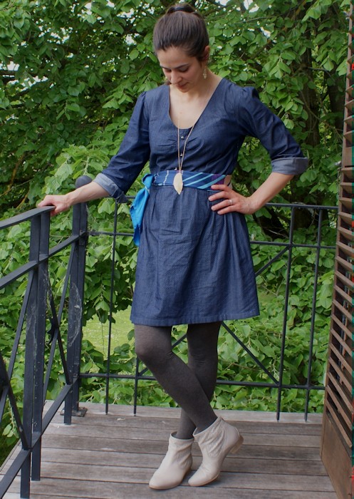 Me Made May 2016, Robe Sureau Deer and Doe