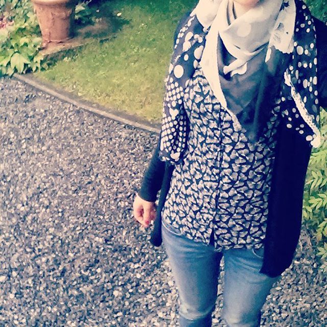 Me Made May 2016, blouse Maya Les Cousettes et foulard 4 en 1 home made