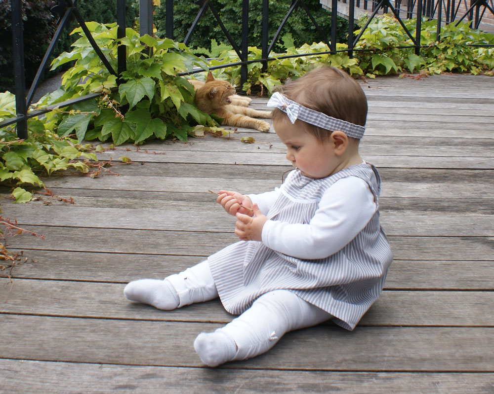 Robe Janneke de récup et headband