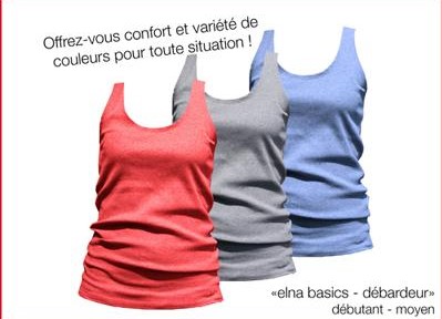 Débardeur Elna Basics - défi Je couds ma garde-robe capsule en 2017