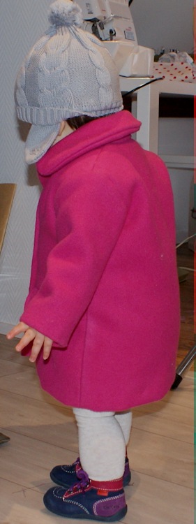 Manteau pour enfant Burda par Laissons Lucie Faire