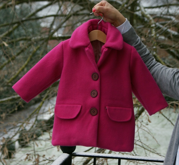 Manteau pour enfant Burda par Laissons Lucie Faire