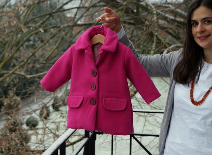 Manteau pour enfant Burda par Laissons Lucie Faire