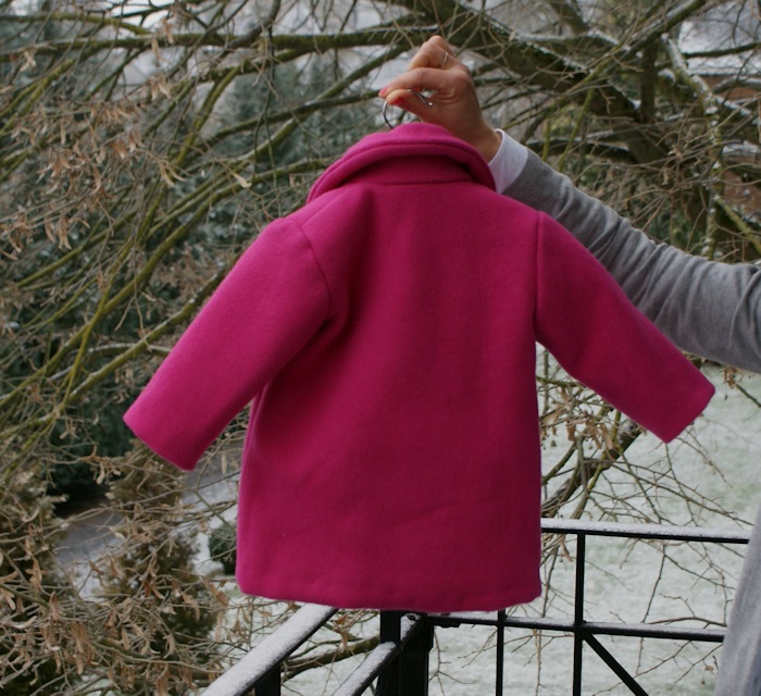 Manteau pour enfant Burda par Laissons Lucie Faire
