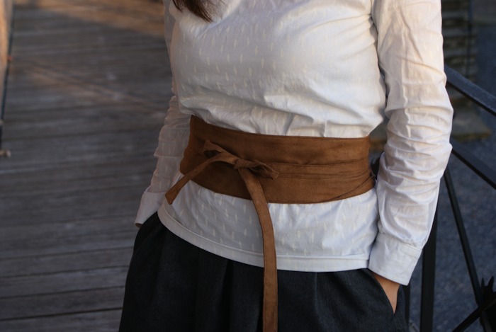 Ceinture Obi Dressing Chic par Laissons Lucie Faire