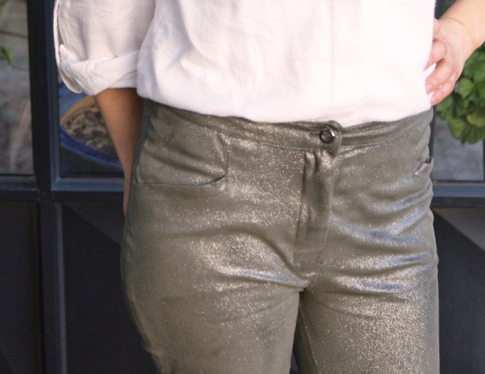 Pantalon safran Deer and Doe (version A) par Laissons Lucie Faire