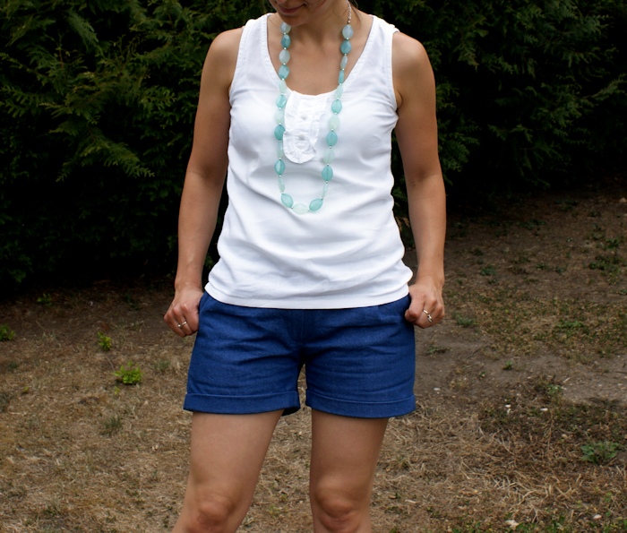 Short Scarlet La Maison Victor en jean par Laissons Lucie Faire