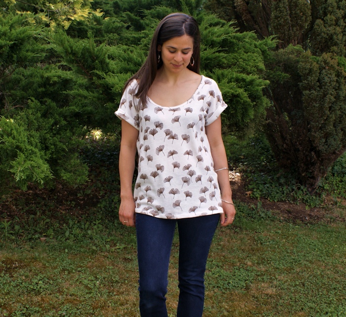 Trop top Ivanne S. ginkgo par Laissons Lucie Faire