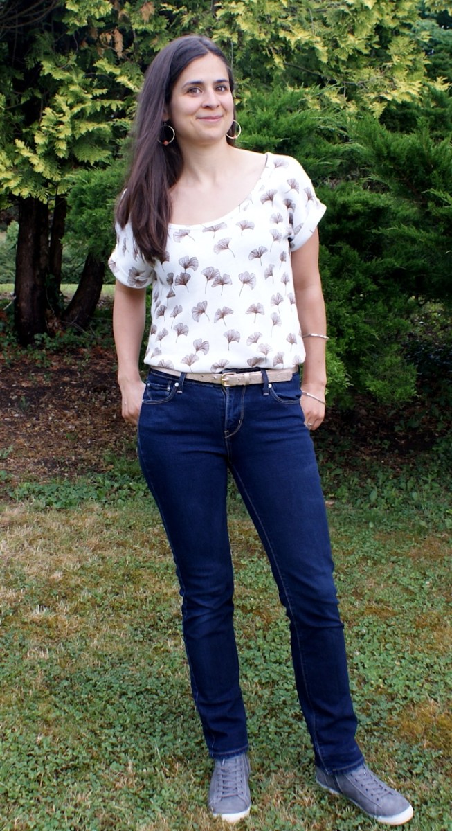 Trop top Ivanne S. ginkgo par Laissons Lucie Faire