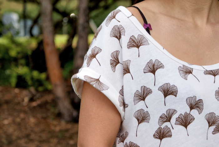 Trop top Ivanne S. ginkgo par Laissons Lucie Faire