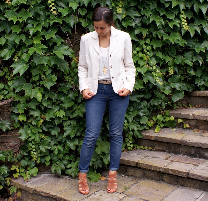 Trop top Ivanne S., veste et jean Burda par Laissons Lucie Faire