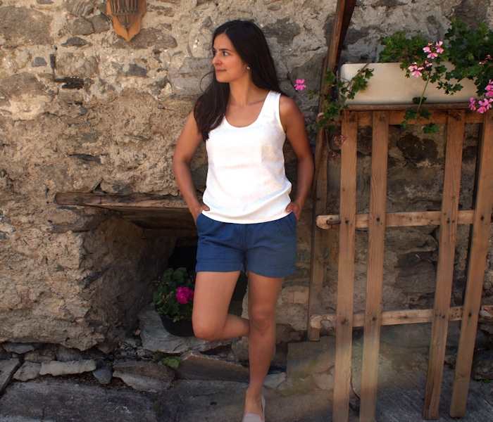 Débardeur libellules par Laissons Lucie Faire