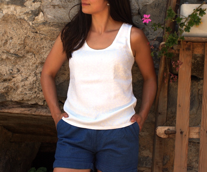 Débardeur libellules par Laissons Lucie Faire