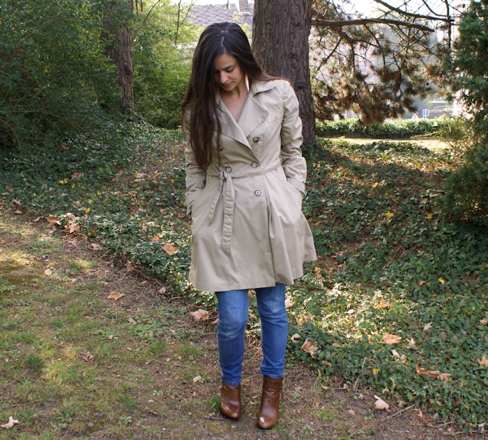 Trench-coat Luzerne Deer and Doe par Laissons Lucie Faire