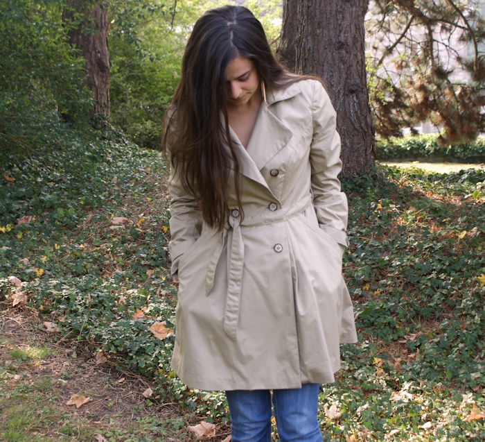 Trench-coat Luzerne Deer and Doe par Laissons Lucie Faire