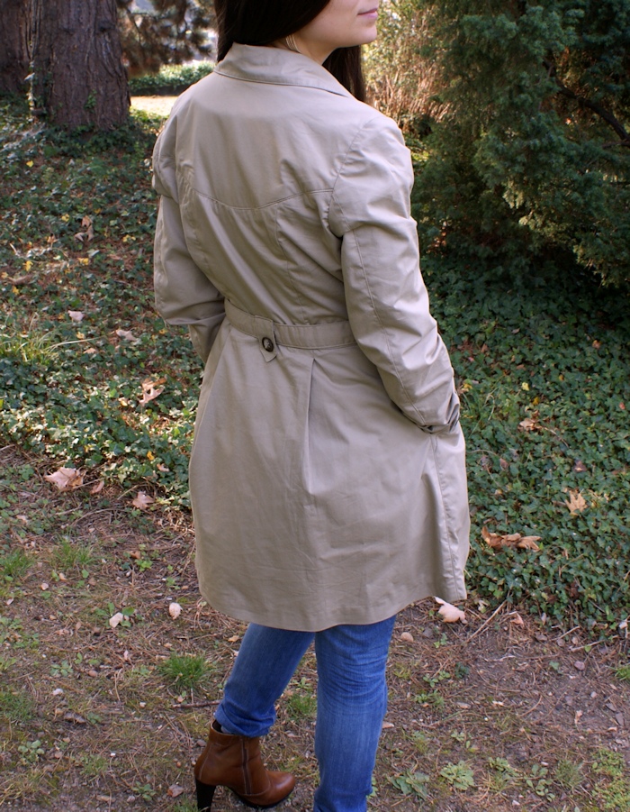 Trench-coat Luzerne Deer and Doe par Laissons Lucie Faire