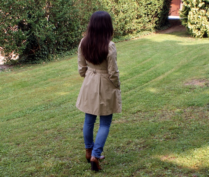 Trench-coat Luzerne Deer and Doe par Laissons Lucie Faire