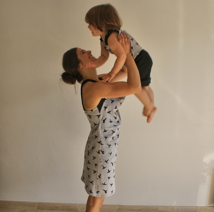 Nuisette Mia et pyjama Tia Les Cousettes par Laissons Lucie Faire