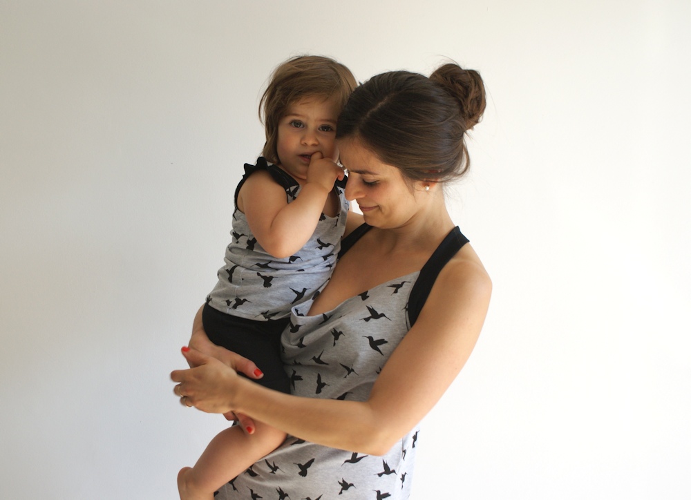 Nuisette Mia et pyjama Tia Les Cousettes par Laissons Lucie Faire