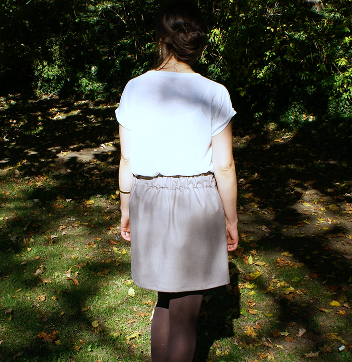 Jupe 1001 perles Ivanne Soufflet par Laissons Lucie Faire