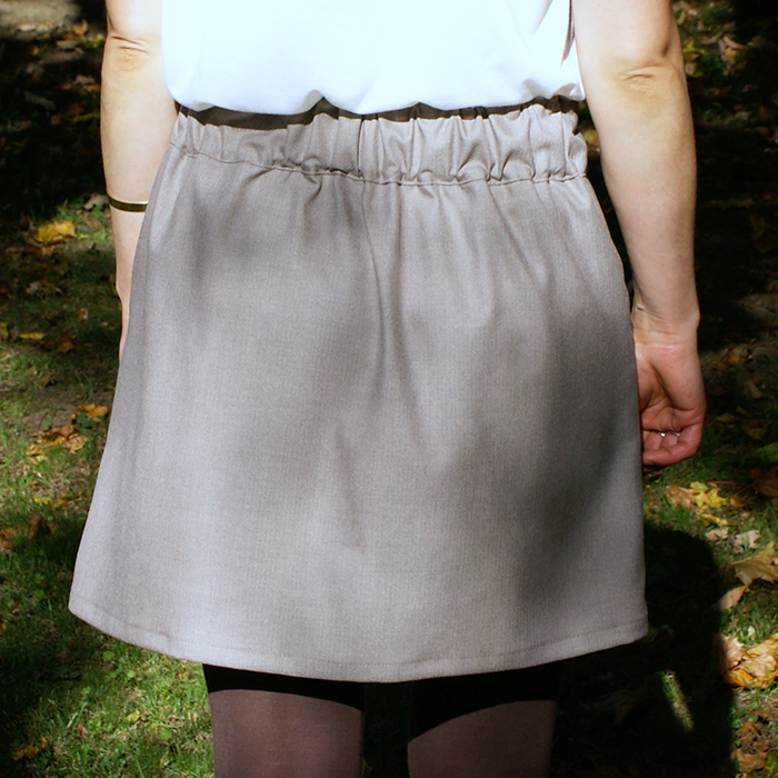 Jupe 1001 perles Ivanne Soufflet par Laissons Lucie Faire