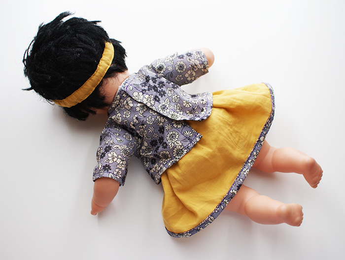 Ensemble pour poupon Corolle de 30 cm, tutos gratuits par Laissons Lucie Faire