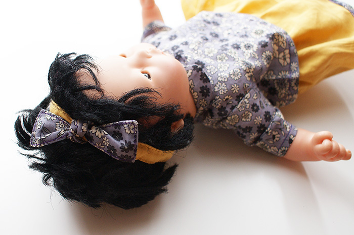 Ensemble pour poupon Corolle de 30 cm, tutos gratuits par Laissons Lucie Faire