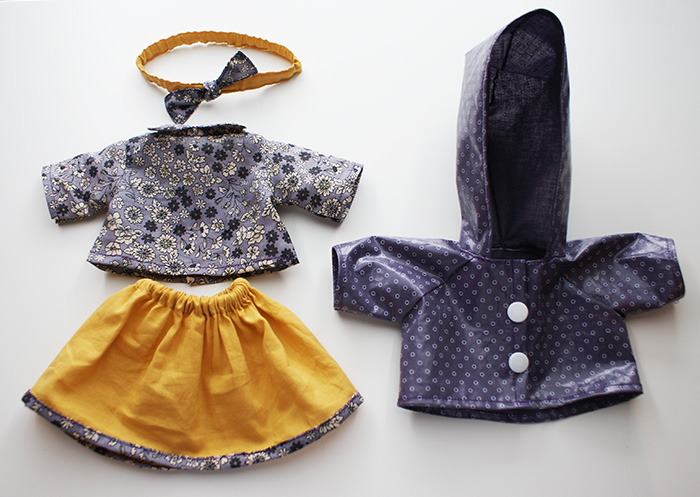 Ensemble pour poupon Corolle de 30 cm, tutos gratuits par Laissons Lucie Faire