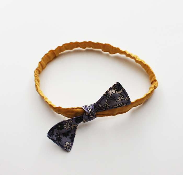 Headband pour poupon Corolle de 30 cm, tuto par Laissons Lucie Faire