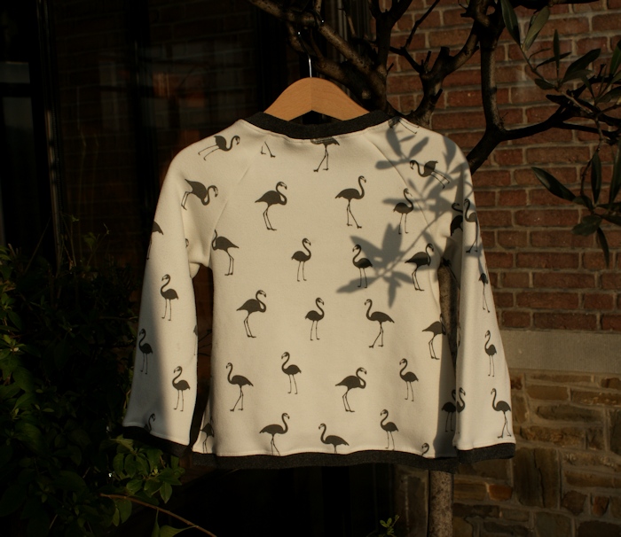 Sweat Leonora La Maison Victor flamingo par Laissons Lucie Faire