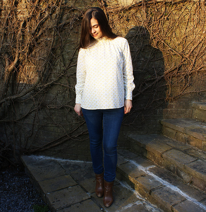 Blouse Elisabeth République du Chiffon par Laissons Lucie Faire