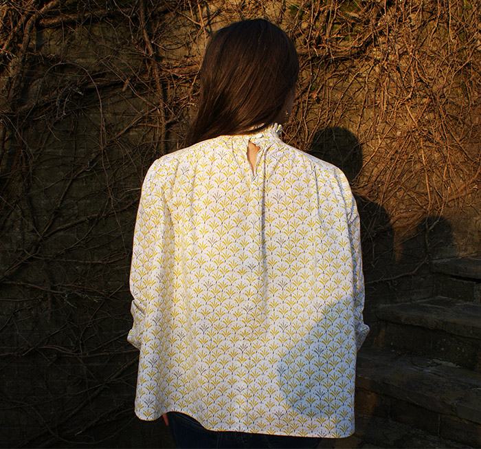 Blouse Elisabeth République du Chiffon par Laissons Lucie Faire