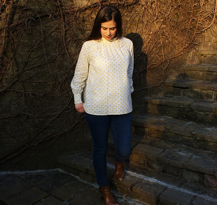 Blouse Elisabeth République du Chiffon par Laissons Lucie Faire