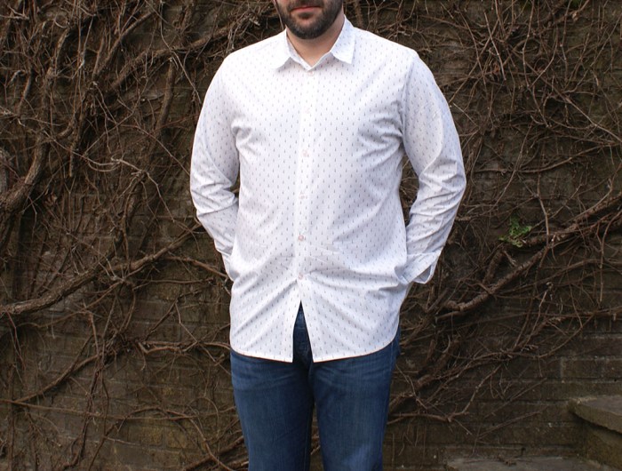 Chemise l'Élégant, patron de couture Les BG, par Laissons Lucie Faire