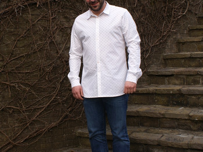 Chemise l'Élégant, patron de couture Les BG, par Laissons Lucie Faire