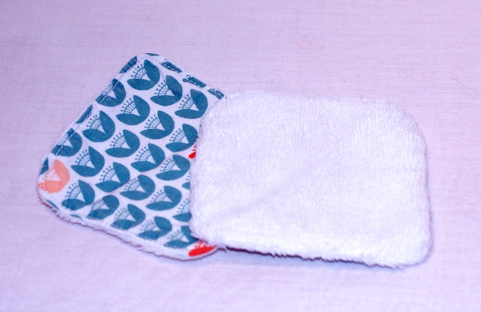 Lingettes démaquillantes lavables par Laissons Lucie Faire