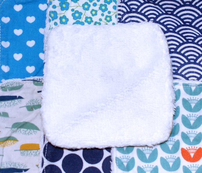 Lingettes démaquillantes lavables par Laissons Lucie Faire