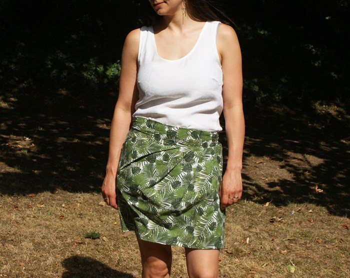 Jupe 1001 perles solaire par Laissons Lucie Faire