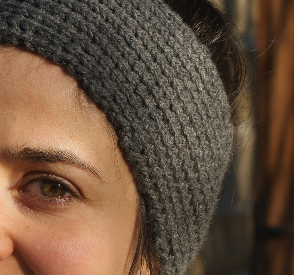 Bandeau tricoté DIY par Laissons Lucie Faire