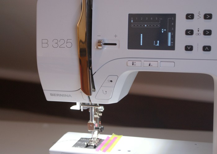 J'ai changé de machine à coudre