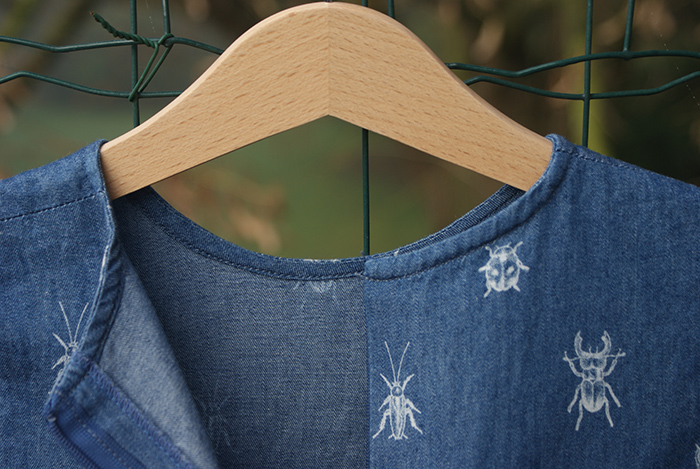 Robe Burda fillette par Laissons Lucie Faire