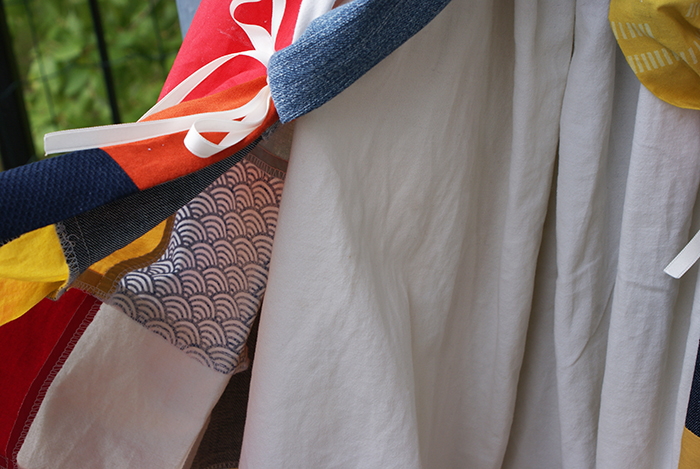 Projet récup : déguisement Princesse Arlequin et jupette de carnaval en patchwork