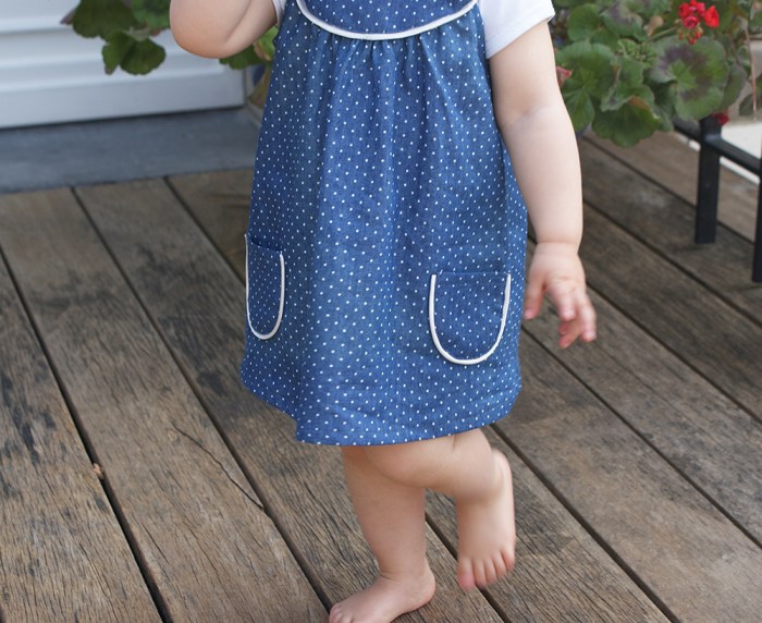 Robe Burda Kids par Laissons Lucie Faire