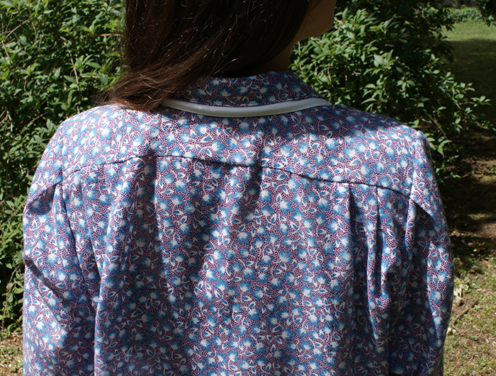 Blouse Burda vintage 80's par Laissons Lucie Faire