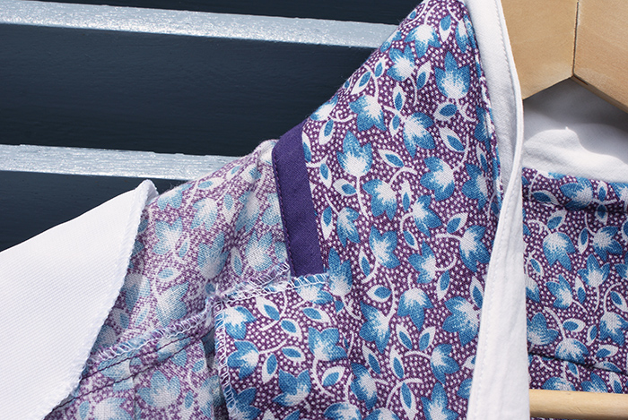 Blouse Burda vintage 80's par Laissons Lucie Faire