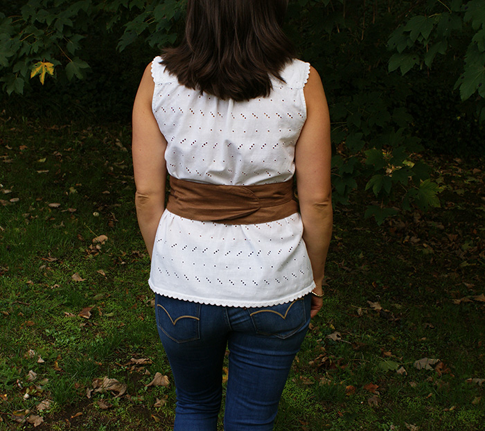 Blouse Dressing Chic revisite les années 70 par Laissons Lucie Faire