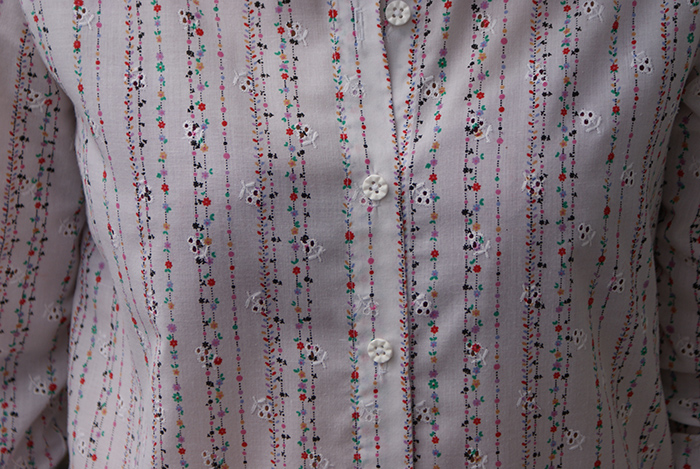 Chemise Elsa La Maison Victor en broderie anglaise vintage par Laissons Lucie Faire
