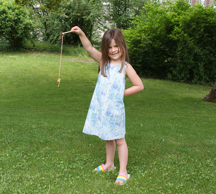 Robe Reine des neiges par Laissons